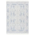 thumbnail image 2 of SAFAVIEH Chapel Maiara Diamond Area Rug, Blue/Ivory, 5'3" x 7'6", 2 of 8