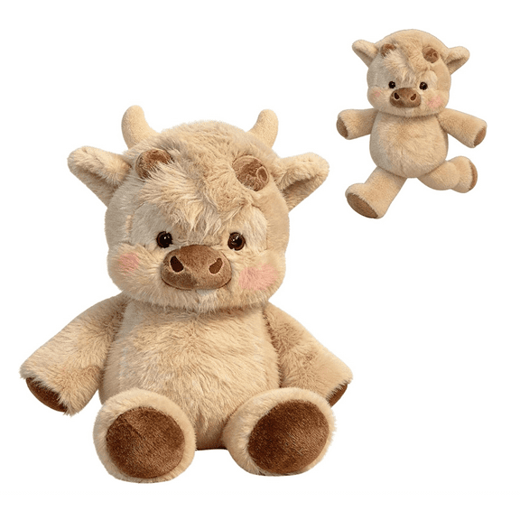 Difdany Running Cow Plush, Stress Relief Running Stuffed Animal,, 2026 New Moving Legs Stuffed Animal Toy, Soft And Cuddly Farm Animal Doll, Creative Gifts For Kids & Adults Girls And Boys