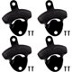 thumbnail image 1 of Wall Mount Bottle Opener, 4pcs Vintage Beer Soda Zinc Alloy Bottle Opener with Screws for Rustic Bar, Cafe, Home Kitchen, Restaurant (Black), 1 of 5