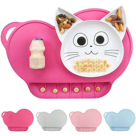 Fruit Bowl,Silicone Kids Placemats Non Slip Silicon Placemats For Kids Toddlers Babies Non Slip Table Setting Placemat For Dining For Storage