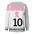 thumbnail image 4 of Bovemsi Womens Sweatshirts Love & Strength: Women's Breast Cancer Support Sweatshirt Graphic Sweatshirts, 4 of 5