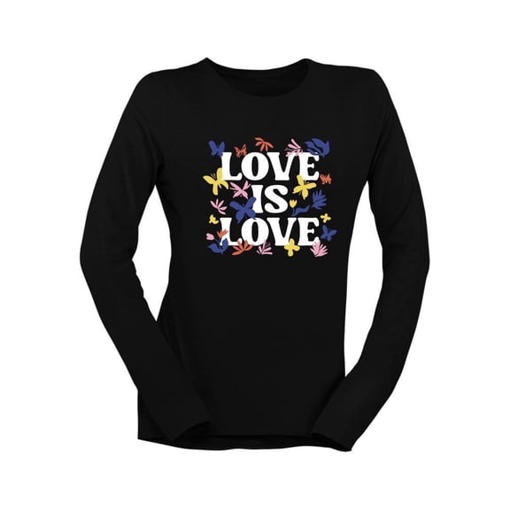 Love Is Love Lgbtq Pride Tee Long Sleeve Women's