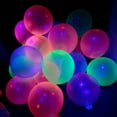 thumbnail image 4 of Globo fluorescente transparente de 12 pulgadas y 10 pulgadas, globo luminoso de color, decoración para fiesta de cumpleaños, globo fluorescente, 4 of 5