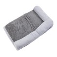 thumbnail image 1 of Sofá Cama Corto De Felpa Para Mascotas, Material Cómodo Y Portátil, Diseño Lavable, Uso Versátil, Sofá Cama Para Varias Mascotas Gris Profundo, 1 of 7
