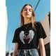 thumbnail image 3 of T Shirts for Women,Angel Wing Heart T Shirt Short Sleeve Loose Fit Tee Tops Crewneck Womens Casual T-Shirts for Teen Girls, 3 of 8
