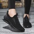 thumbnail image 5 of Mens Running Shoes Tennis Shoes Walking Gym Sneakers Lightweight Non Mesh Casual Workout Sneakers, 5 of 9
