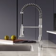 thumbnail image 5 of Nouvet Single Handle, Pull-Down Kitchen Faucet in Brushed Nickel, 5 of 11