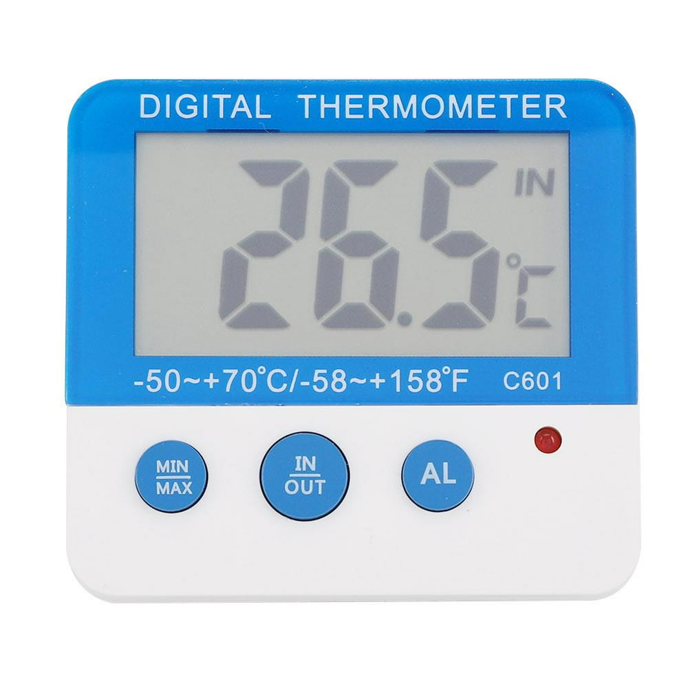Tebru Mini Digital Thermometer Indoor Outdoor Electronic High Low