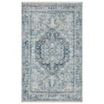 thumbnail image 7 of SAFAVIEH Victoria Creighton Floral Bordered Area Rug, Blue/Grey, 5' x 8', 7 of 7