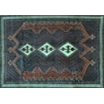thumbnail image 1 of Ahgly Company Indoor Rectangle Persian Light Blue Traditional Area Rugs, 8' x 12', 1 of 4