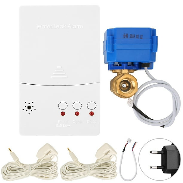 Smart Water Leakage Detector Alarm Alert Auto Shut Off Valve Home