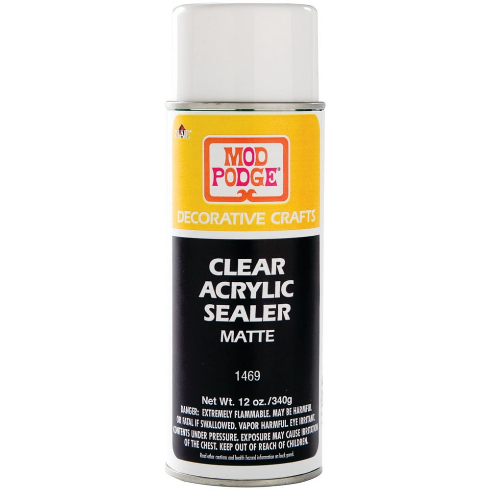 Plaid Mod Podge Clear Acrylic Sealer, Matte