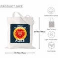 thumbnail image 2 of Roar Through The Ages Horror Movies Funny Halloween Costume Boys Girls Canvas Bag 2Pcs, 2 of 5