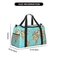 thumbnail image 3 of Easygdp World Travel Line Icons Map Bolsa de Gimnasio, Bolsa de Viaje Duffel, Bolsa de Fin de Semana con Compartimentos, Bolsa de Mano para Noche, 3 of 7