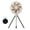 White, variant on Tibvox 3 Speed Rechargeable 8000mAh Hanging Fan with Remote for Room Camping LED Light Standing Fans Outdoor Cooling Fan