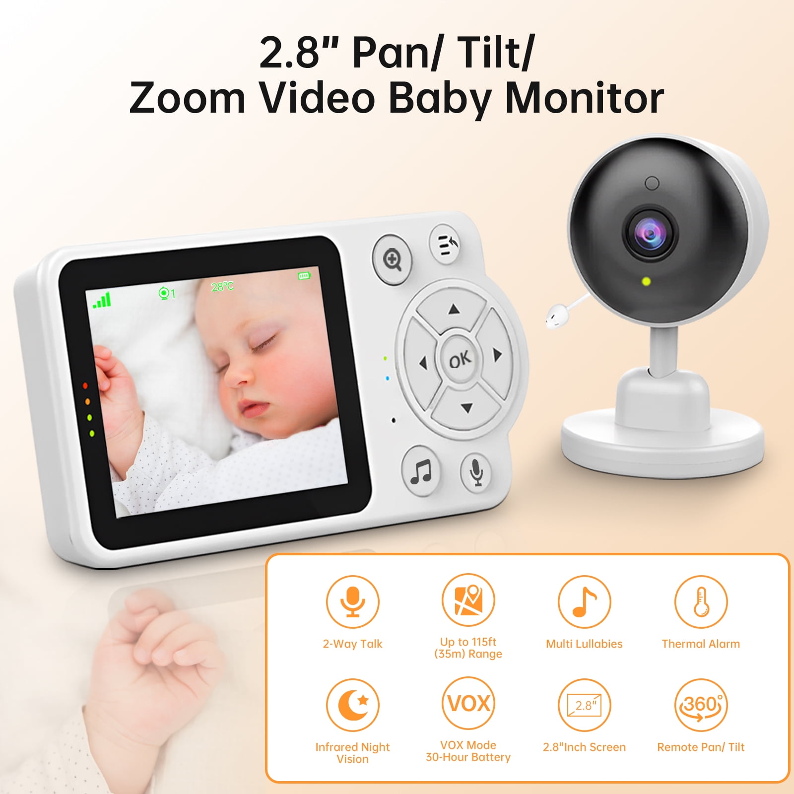 Camera surveillance bebe ǀ Baby Move™ – Besdodo