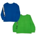 thumbnail image 4 of Minecraft Characters Boys Long Sleeve T-Shirt, 2-Pack Bundle Set for Kids and Toddlers (Size 4-16), 4 of 7