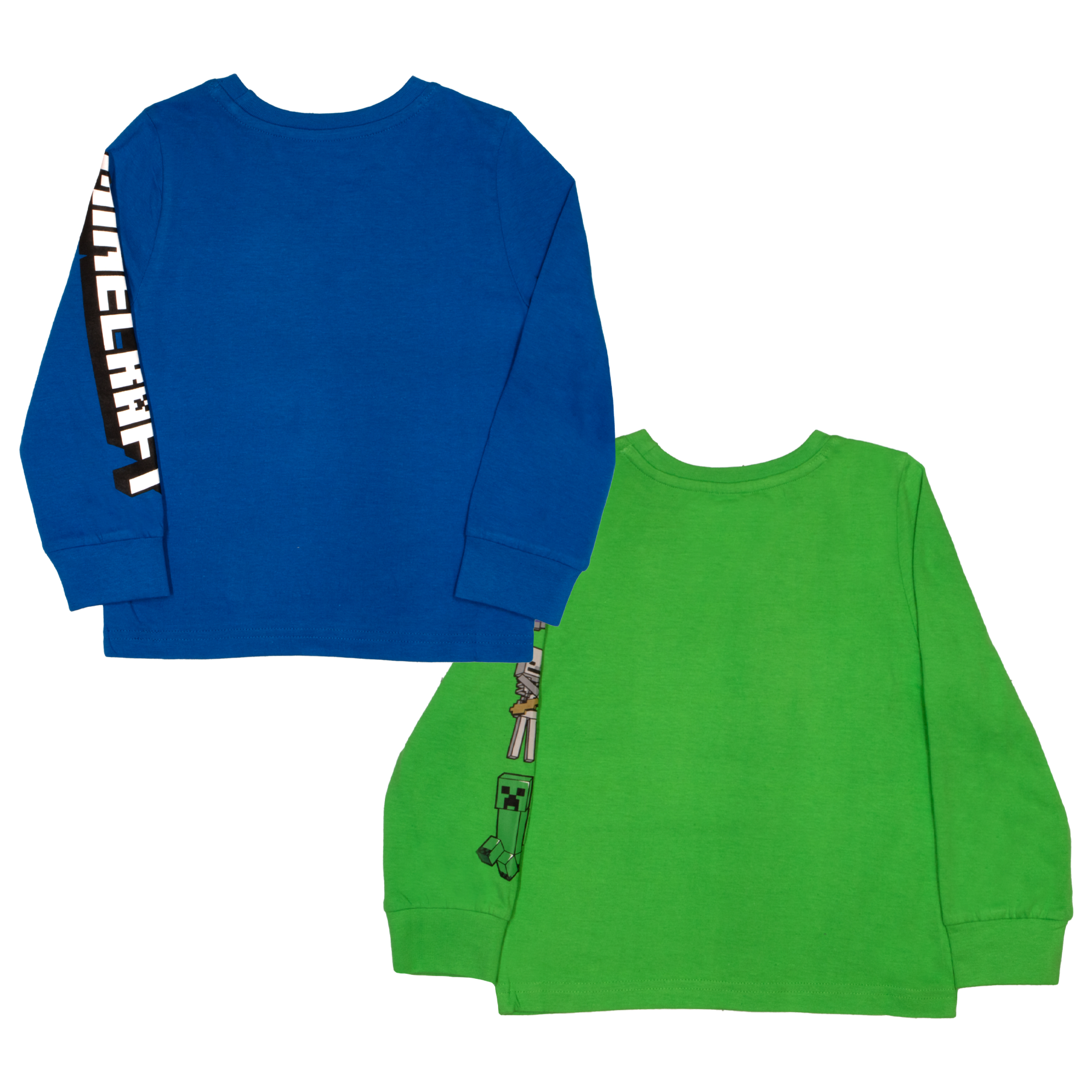 Minecraft Characters Boys Long Sleeve T-Shirt 2-Pack photo 5