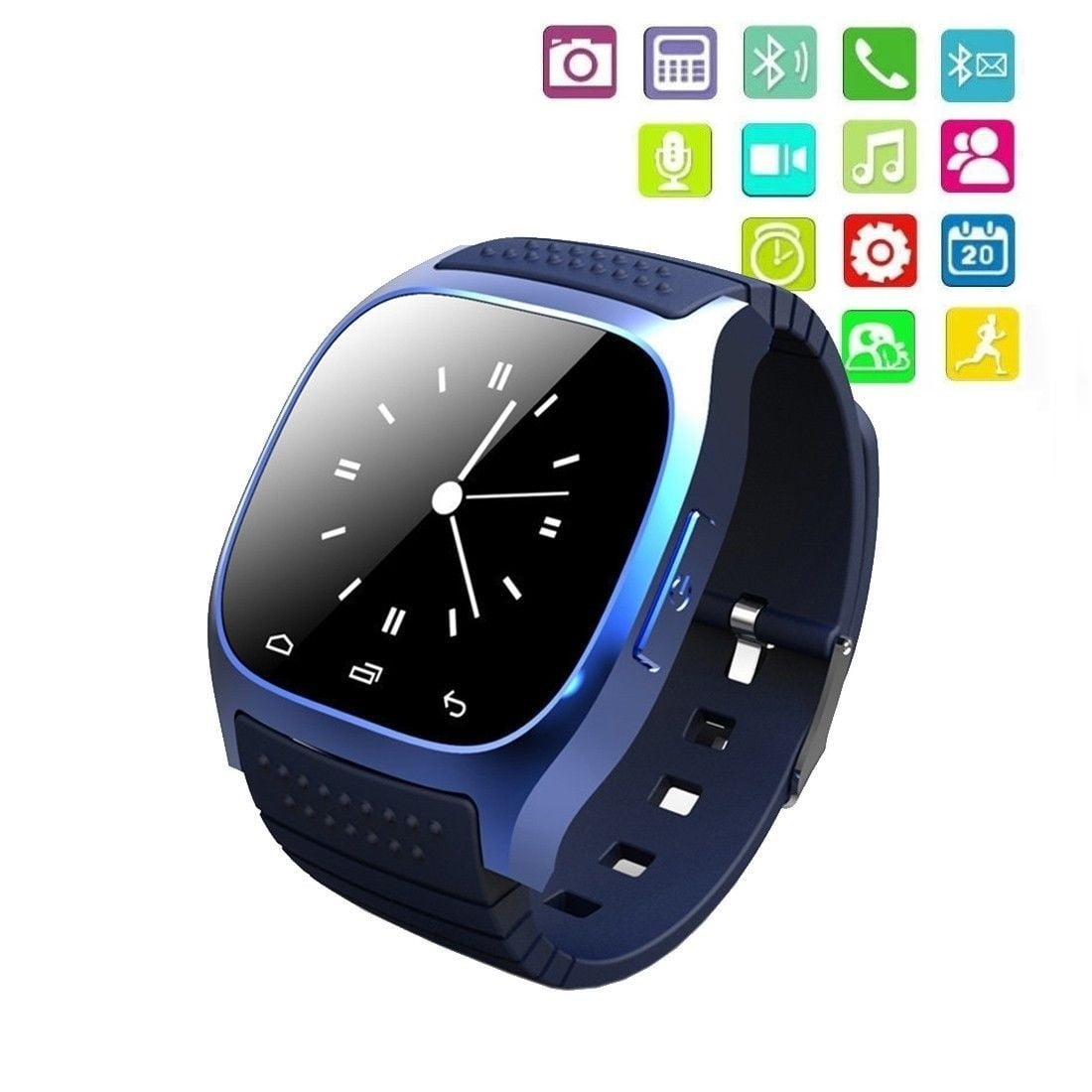 mate wrist waterproof bluetooth smart watch for android htc samsung iphone ios