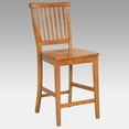 thumbnail image 2 of Homestyles Americana Wood Counter Stool in Brown, 2 of 4