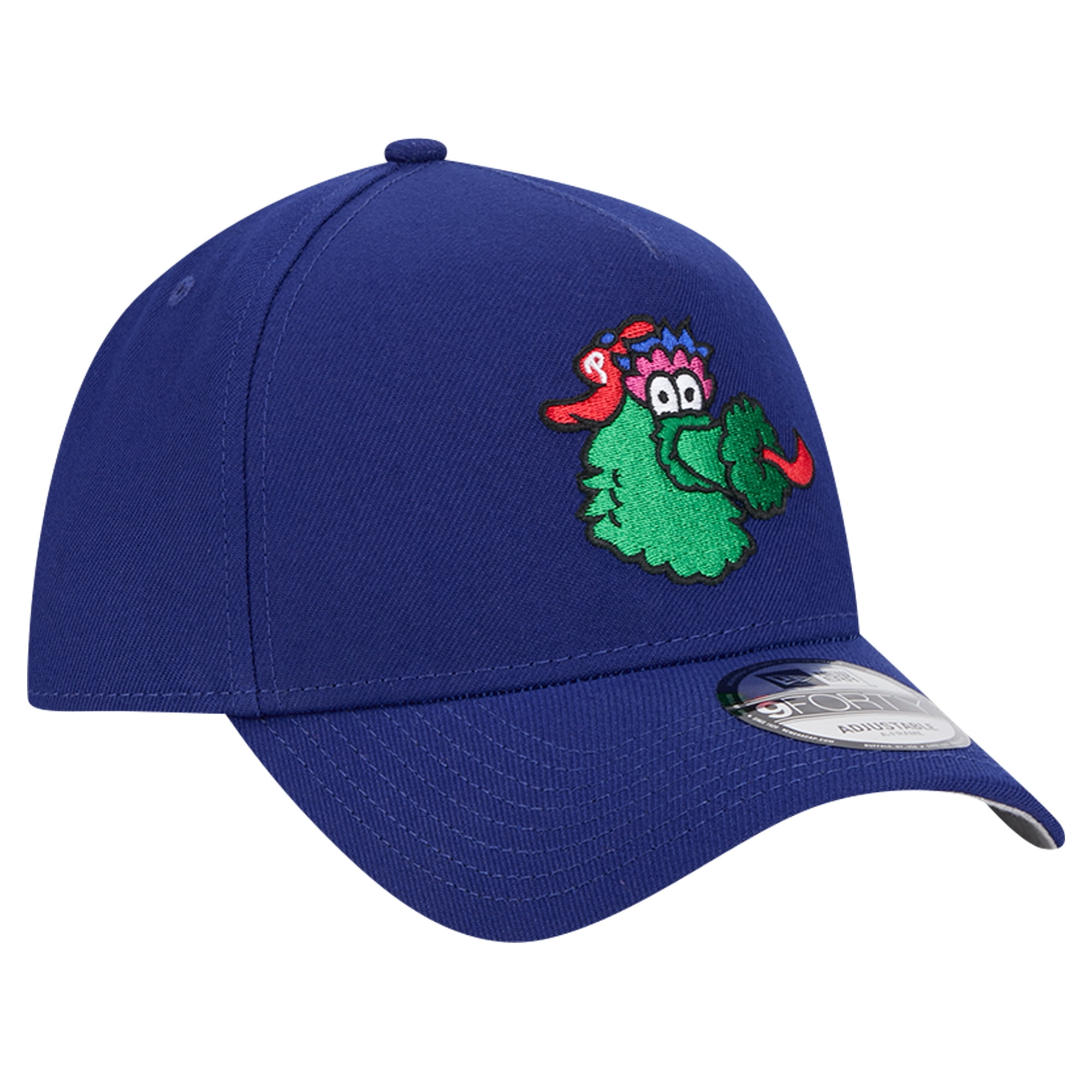Men's New Era Royal Philadelphia Phillies Phanatic 9FORTY A-Frame Adjustable Hat