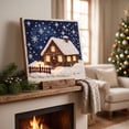 thumbnail image 4 of Qocolcyl Christmas Pearl Bead Art DIY Set for Beginners,Holiday Craft Kit with Printed Canvas, Plastic Beads & Complete Tools, Festive Angel Santa Tree House Designs, Family DIY Wall Art Holiday Gift, 4 of 8