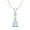 Sterling Silver, variant on 7x5mm Pear Shaped Moonstone Drop Pendant 925 Sterling Silver Women's Wedding Necklace