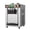 5" LCD Display - Silver, variant on Garvee Commercial Soft Serve Ice Cream Machine, 22-30L/H Countertop 3-Flavor Ice Cream Maker with 5in LCD, 2×6L Hoppers, Stainless Steel Frozen Yogurt Machine for Restaurant Snack Bar
