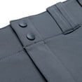 thumbnail image 3 of Pantalón de sóftbol CHAMPRO Tournament de tiro bajo para niñas, talla S, gris, 3 of 5