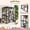 Black+Brown+Wood+American Design2, variant on XIZE Outdoor Cat Enclosure Fir Wood Catio Outdoor Cat House Patio Cat Playpen with Sleeping Houses,Jumping Platforms,Scratching Post and Secure Doors for Cats,Black+Natural