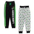 thumbnail image 1 of Pantalones Minecraft Mobs de forro polar para niños pequeños, paquete de 2, 5 años, 1 of 7