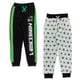 thumbnail image 1 of Pantalones Minecraft Mobs de forro polar para niños pequeños, paquete de 2, 5 años, 1 of 7