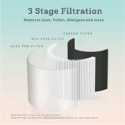 Bionaire XL 360° True HEPA Air Purifier for Large Rooms Up to 1350 sq. ft with Air Quality Sensor & Auto Mode, 4-Stage Filtration and Removes 99.97% of Pollutants - White