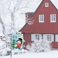 thumbnail image 6 of Red Scarf Snowman with Gift 12.5x18 Inch Garden Flag Merry Christmas Double Sided Winter Decorative Outdoor House Flag, 6 of 6