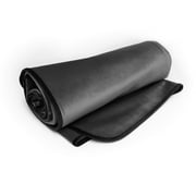 Liberator Fascinator Throw - Moisture-Proof Sensual Blanket - King Size, Microvelvet Grey