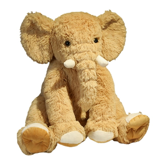 Aunavey Plush Giant Elephant Stuffed Animal Soft Huggable Cute Elephant