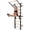 Black, variant on Swedish Ladder Stall Bar with Pull‑Up Bar & Dip Bar 440 LBS Capacity, Pull‑Up Bar Dip Bars Combo Wall Mounted Gymnastics Ladder for Home Gym