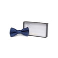 thumbnail image 2 of Gravity Threads Classic Pre-tied Adjustable Fashion Bowtie, Navy, 2 of 2