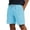 A-Blue446, variant on Men's Tassel Drawstring Knee Length Shorts Deep Side Pocket Loose Fit Summer Walking Shorts