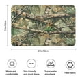 thumbnail image 3 of Forest Camo Branches Leaves Pattern Bathroom Rugs Mat,Non Slip Microfiber Bathroom Rug,Rubber Backing,Soft Bathroom Mats for Bathroom Floor,Tub and Shower,17x27in(43x68cm), 3 of 5