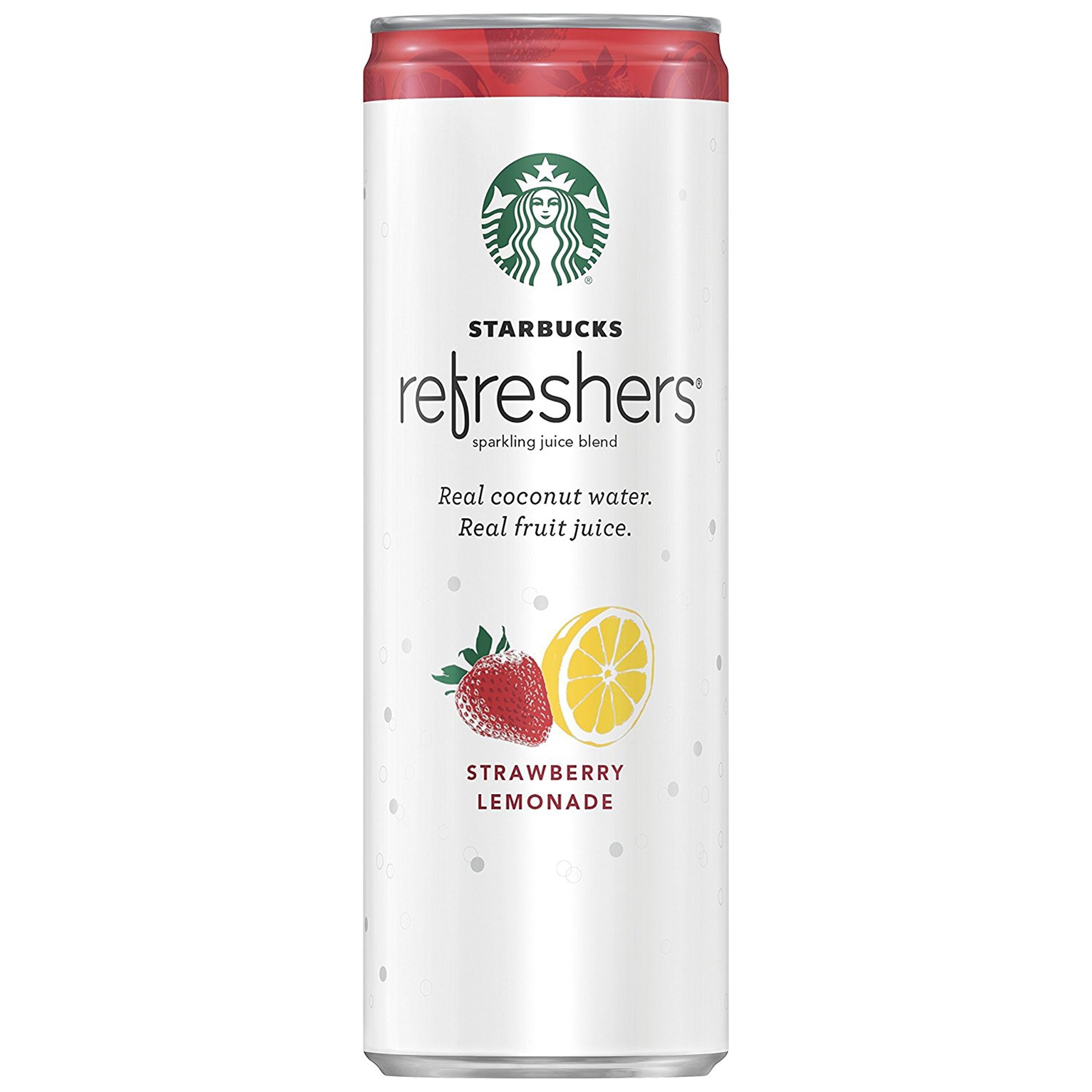 Starbucks Refreshers Strawberry Limeade 12 Count, 12 fl oz Cans