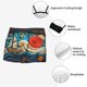 thumbnail image 3 of Balery Whimsical Sailboat Ocean Art Calzoncillos bóxer para hombre, ropa interior de algodón suave y transpirable con cinturilla de nailon-Large, 3 of 5