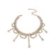 thumbnail image 2 of Collar colgante Salvador de moda accesorios de vestido elegante para cumpleaños niñas mujeres Dorado, 2 of 10