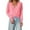 Pink, variant on Gyexs Womens 2025 Summer Cropped Cardigan Fashion Knit Long Sleeve V Neck Business Casual Sweater (Light Green, Size XL)