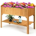 thumbnail image 6 of Resenkos Raised Planter Boxes, Large Space Elevated Flower Beds, Wooden Elevated Planter Box Shelf Suitable for Garden Use, 6 of 8