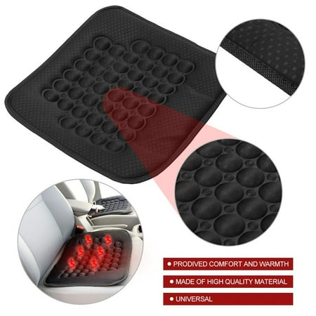 12V 30W Car Front Seat Heated Cushion Hot Cover Warmer Pad for  Auto SUV Truck Cold Weather and Winter Driving,