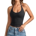 thumbnail image 3 of IMENGL Women's Tank Tops Soft Backless Tie Neck Double Lined Basic Summer Outfits 2026 Casual Sleeveless Slim-Fit Camisole for Women,M-XXL, 3 of 7