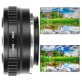 thumbnail image 3 of Lens Adapter Ring, Aluminum Alloy Lens Mounting Adapter Close Combination Convenient To Remove Anodic Oxidation  for  E Mount Cameras, 3 of 7