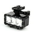 thumbnail image 1 of Waterproof LED Light for GoPro Hero 5/4/3+/3/2/1, SJCAM, Xiaomi Yi 300LM Diving Compatible 40m, 1 of 3