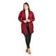 thumbnail image 4 of Ensamble abierto con bolsillos Roman Fashion /Tallas Extras, 8008 (Vino) vino 36, 4 of 5